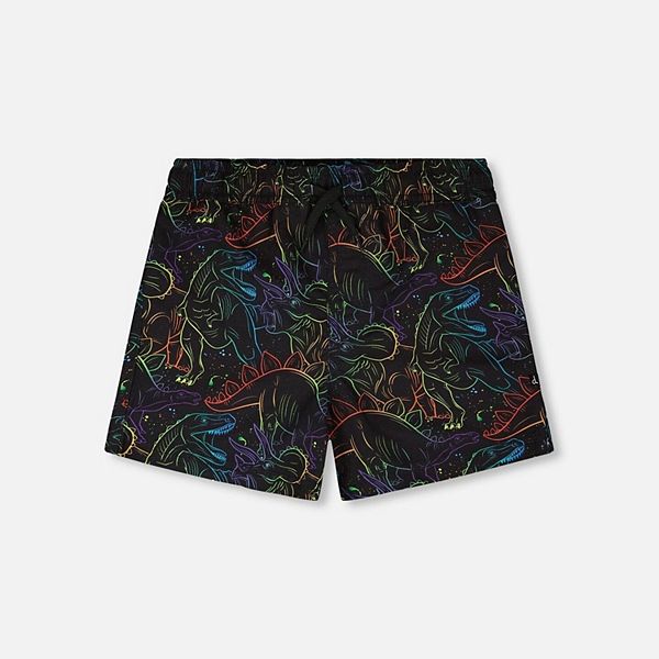 Baby Boy Swim Trunks Dinosaur Print