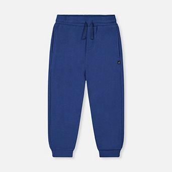 Little Kids Boy Fleece Drawstring Nordic Buddies Sweatpants with Side Pockets