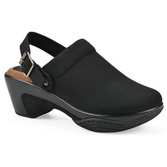 White Mountain Viable Women's Slingback Clogs