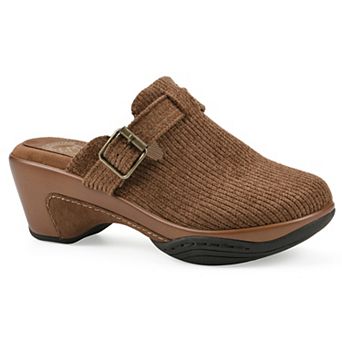 White Mountain Vias Women's Slip-On Clogs