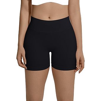 Women Seamless High Waist Soft Stretch Run Yoga Bike Shorts