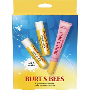 Burt's Bees Milk & Cookies 2 pc Lip Balm & Lip Milk Set
