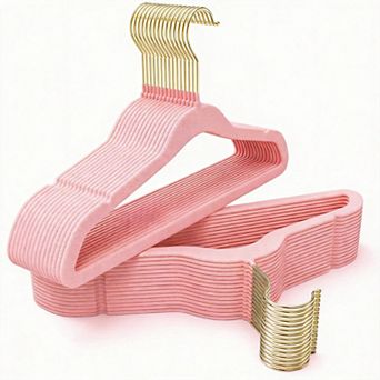Kids Hangers Non-slip Ultra Slim Space-saving 360° Swivel Hook 7lbs Capacity