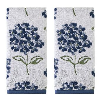 SKL Home Hydrangea Jacquard Towel Set of 2
