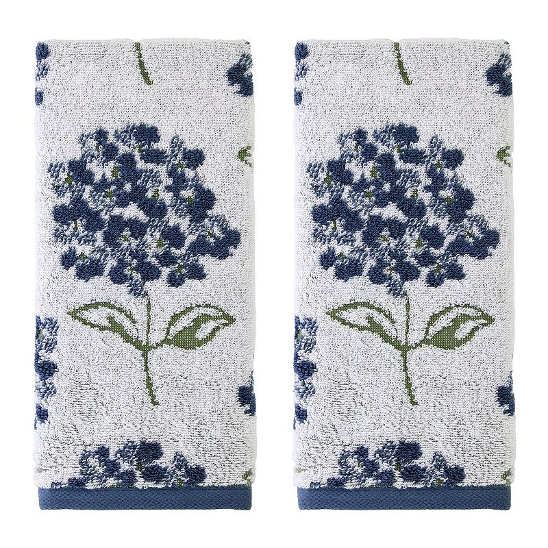 SKL Home Hydrangea Jacquard Towel Set of 2