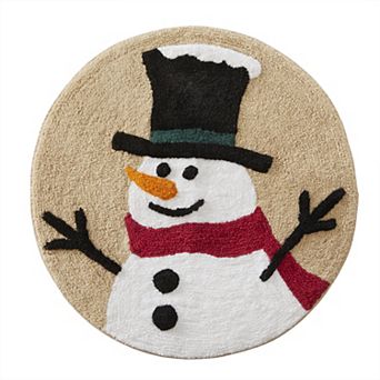 SKL Home Snowman Round Rug