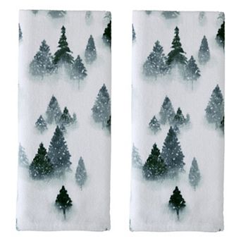 SKL Home Winter Pines Printed Towel Set of 2