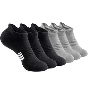 6 Pairs Women's Cushioned Athletic Ankle Socks No Show Running
