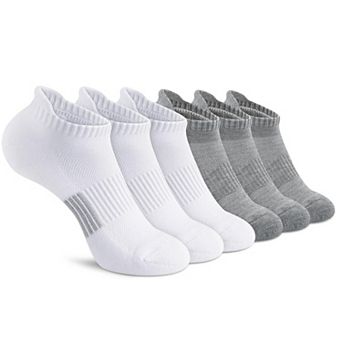 6 Pairs Women's Cushioned Athletic Ankle Socks No Show Running