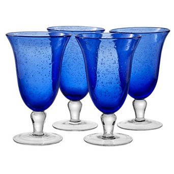 Artland Iris 4 pc 18-oz. Footed Ice Tea Glass Set