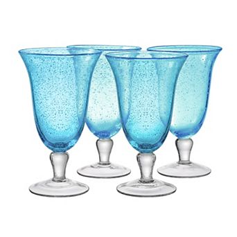 Artland Iris 4 pc 18-oz. Footed Ice Tea Glass Set
