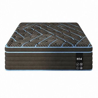 12'' Hybrid Mattress, Individually Pocketed Innerspring, Washable Cover, Medium Firm