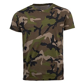 SOLS Mens Camo Short Sleeve T-Shirt