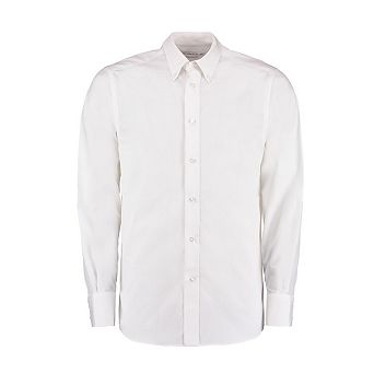 Kustom Kit Mens City Long-Sleeved Formal Shirt