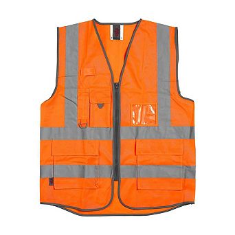 Warrior Unisex Adult Executive Hi-Vis Waistcoat