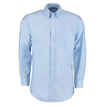 Kustom Kit Mens Oxford Classic Long-Sleeved Shirt