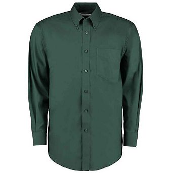 Kustom Kit Mens Oxford Classic Long-Sleeved Shirt