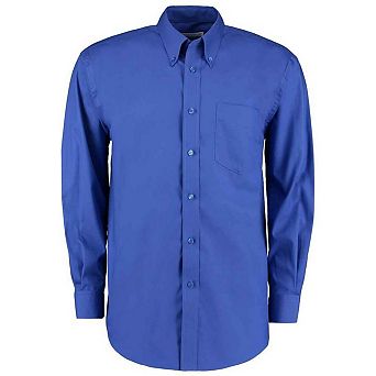Kustom Kit Mens Oxford Classic Long-Sleeved Shirt