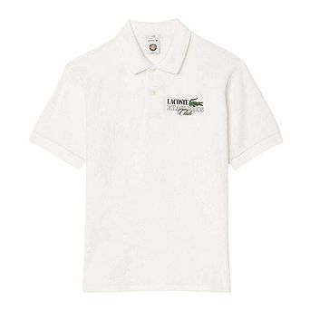 Lacoste Unisex Adult Roland Garros Edition Terrycloth Tennis Polo Shirt