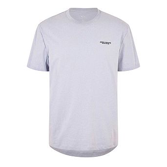 Armani Exchange Mens Logo Cotton T-Shirt