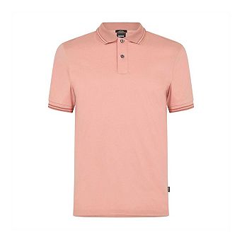 Boss Mens Logo Cotton Short-Sleeved Polo Shirt