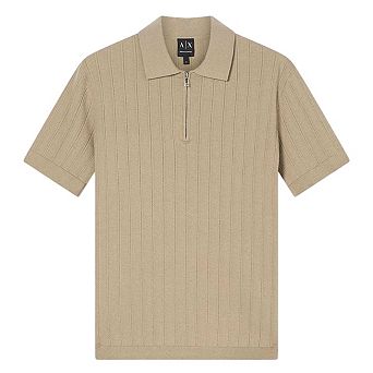 Armani Exchange Mens Knitted Polo Shirt
