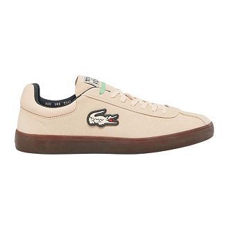 Lacoste Mens Baseshot Suede Trainers