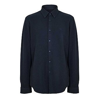 Boss Mens Embroidered Logo Collared Shirt