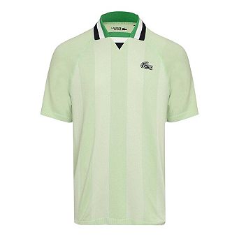 Lacoste Mens Logo Collared Raglan Polo Shirt