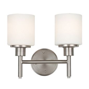 Design House Aubrey Transitional Dimmable 2-Light Indoor Wall Light