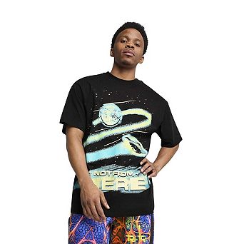 Puma Mens Graphic Regular T-Shirt