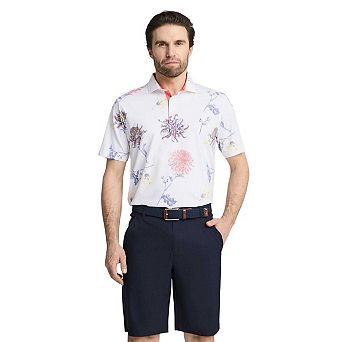 Puma Mens Dahlia Performance Short-Sleeved Polo Shirt