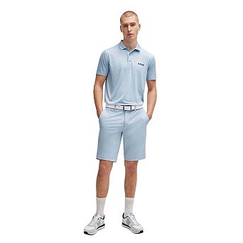 Boss Mens Contrast Logo Performance Regular Polo Shirt