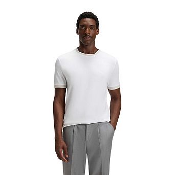 Boss Mens Contrast Detail T-Shirt