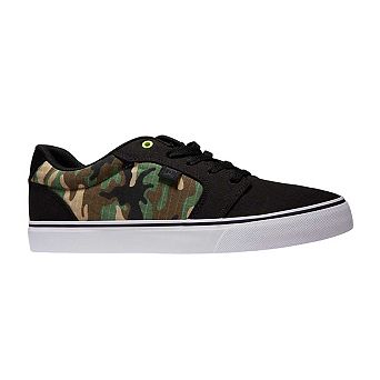 DC Mens Anvil TX SE Camouflage Canvas Flat Skate Shoes