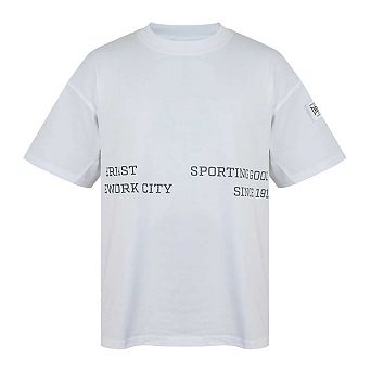Everlast Mens NYC Logo Drop Shoulder Oversized T-Shirt
