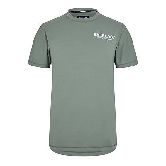 Everlast Mens Logo Crew Neck Workout T-Shirt