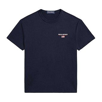 Ralph Lauren Mens Polo Flag Logo T-Shirt