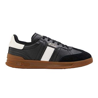 Ralph Lauren Womens/Ladies Heritage Aera Leather Court Trainers