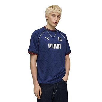Puma Mens Geometric Pattern Sport T-Shirt