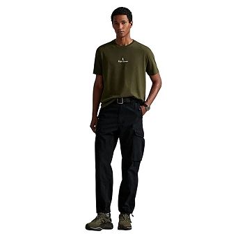 Ralph Lauren Mens Crew Neck Short-Sleeved T-Shirt