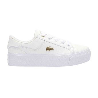 Lacoste Womens/Ladies Ziane Leather Platform Trainers