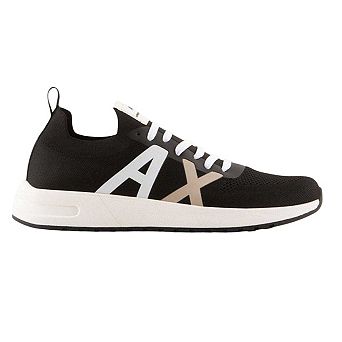 Armani Exchange Mens Logo Trainers