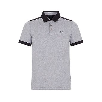 Armani Exchange Mens Regular Short-Sleeved Polo Shirt