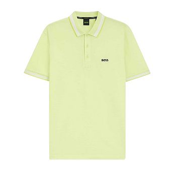 Boss Mens Paddy Contrast Tipped Polo Shirt