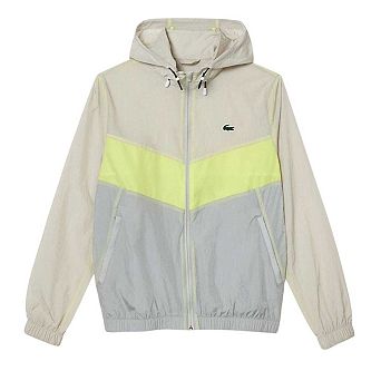 Lacoste Mens Logo Full Zip Blouson Jacket