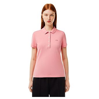Lacoste Womens/Ladies Pique Stretch Polo Shirt