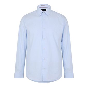 Boss Mens Spread Collar Regular Long-Sleeved Shirt