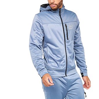Crosshatch Mens Full Zip Hoodie