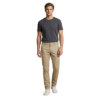 Lacoste Mens Cotton Slim Chinos